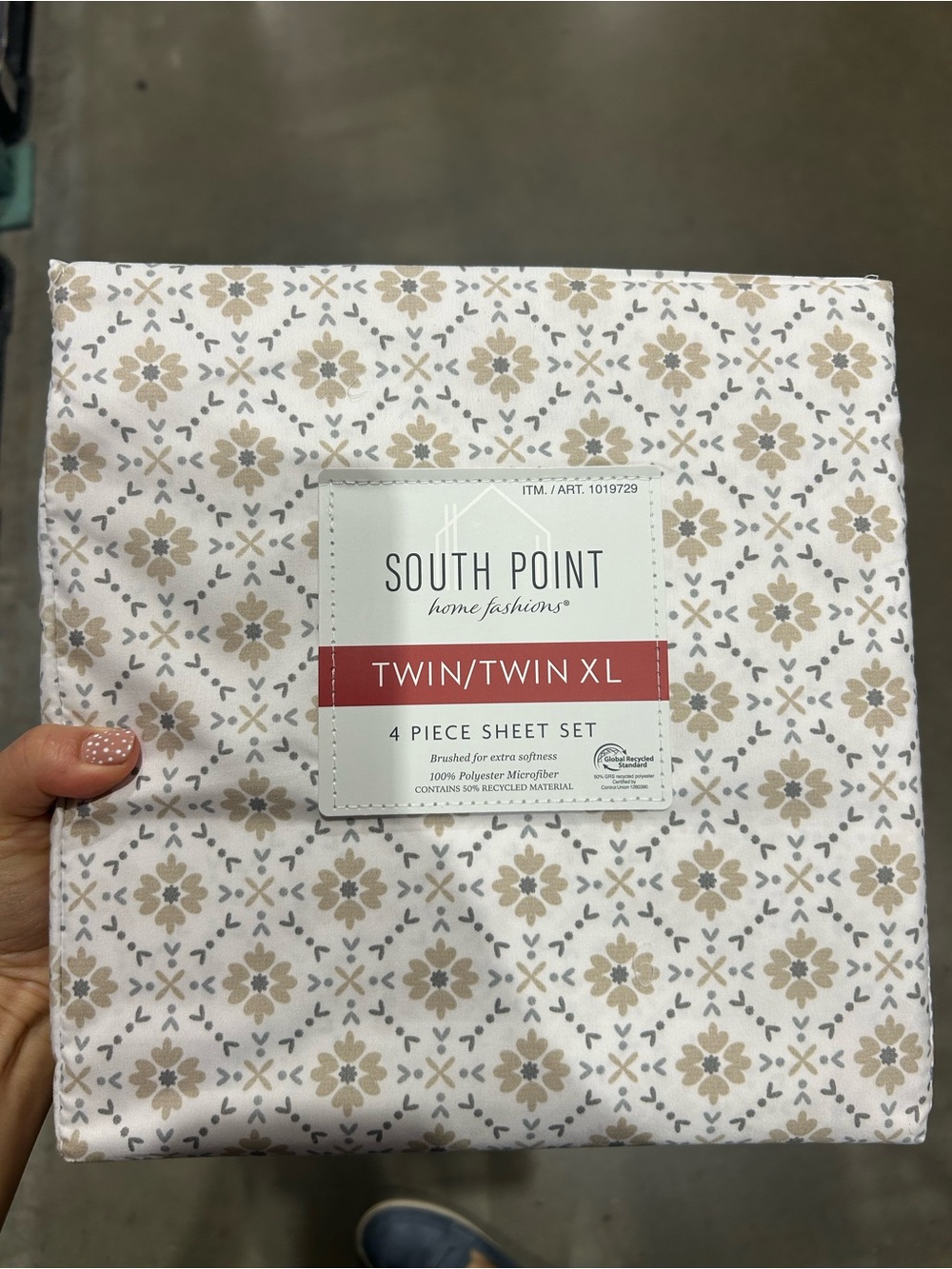 NWT South Point Twin/Twin XL 4-Piece Sheet Set